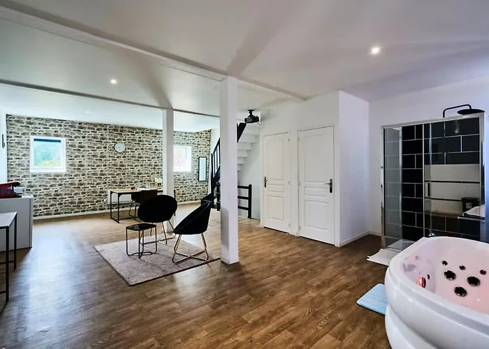 Le Grand Duplex Balneo 10 Minutes De La Gare *